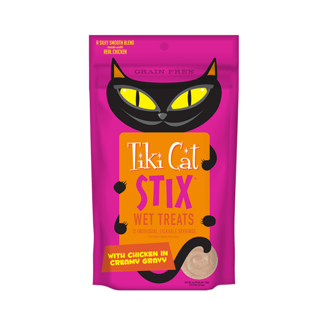 Tiki Cat Wet Cat Treats - Stix Chicken Pouch - Toronto Pets