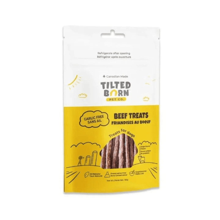 Tilted Barn Dog Treats - Garlic - Free Beef - Toronto Pets