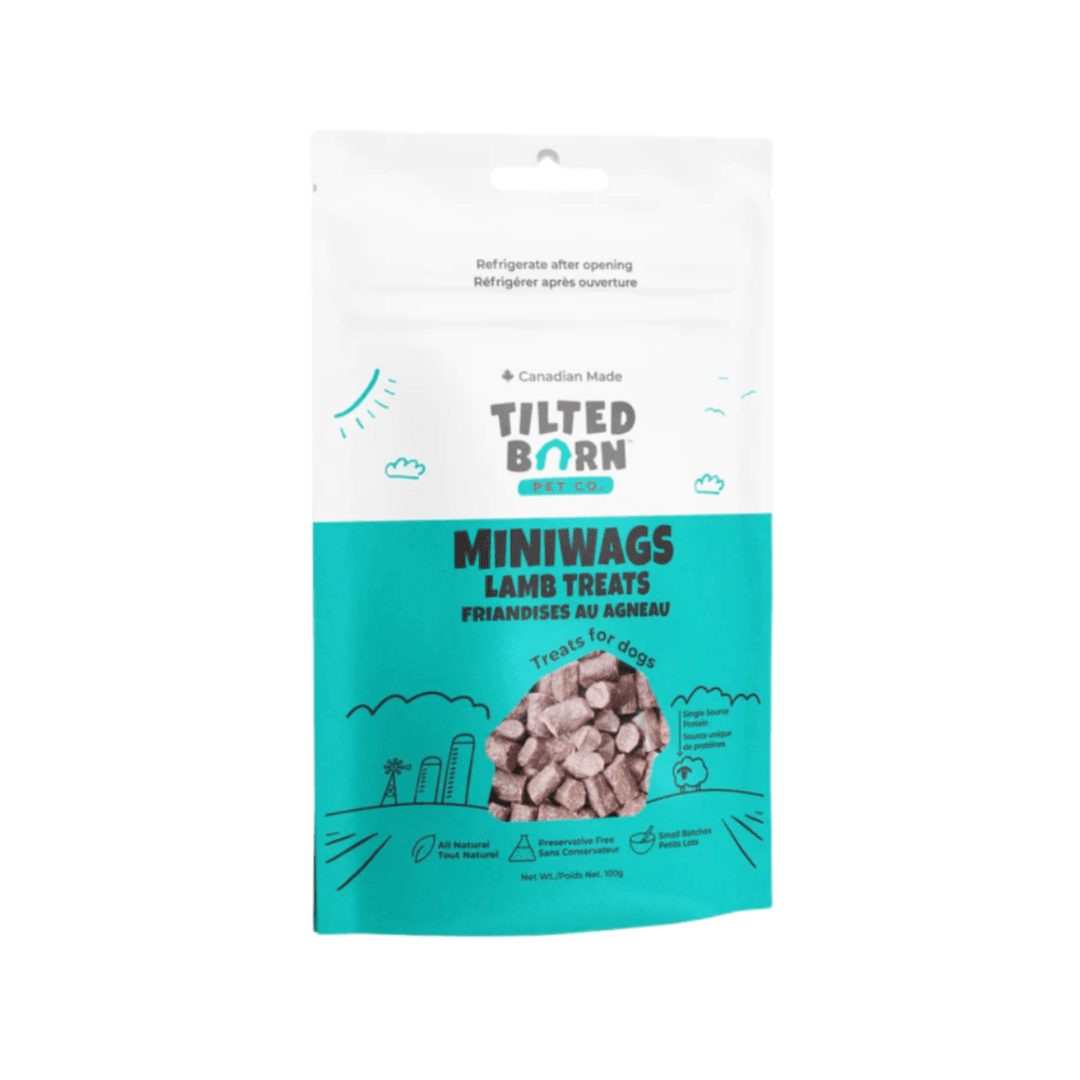 Tilted Barn Dog Treats - Miniwags Canadian Lamb - Toronto Pets