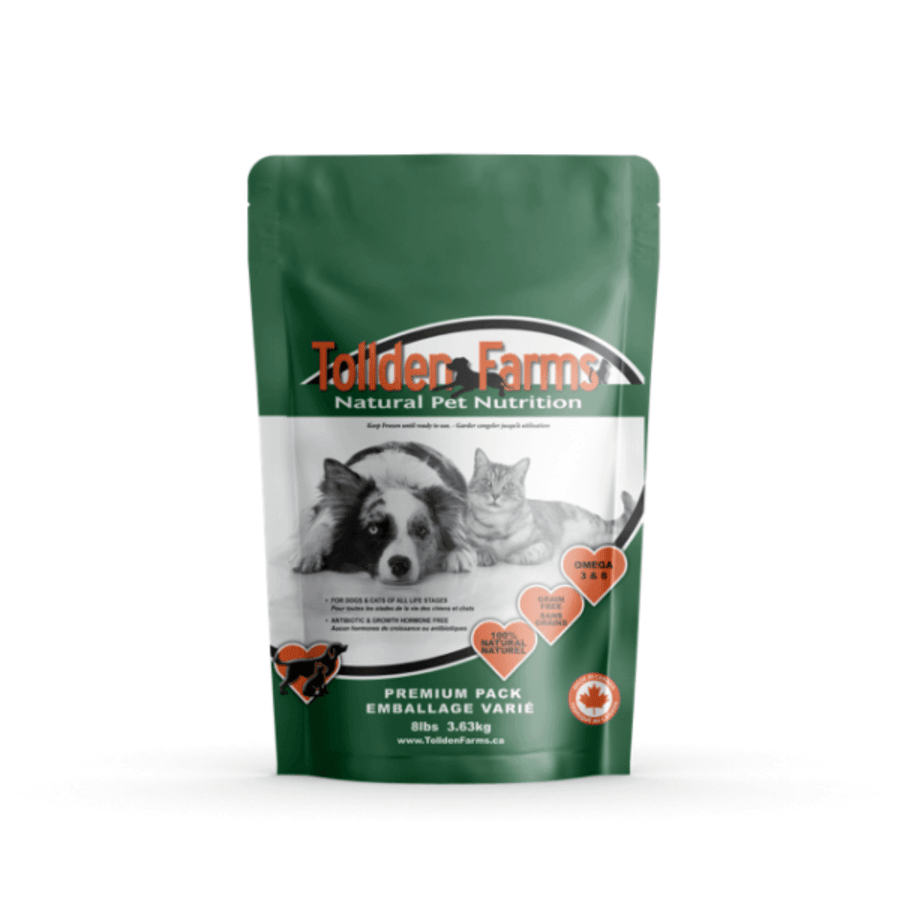 Tollden Farms Frozen Dog and Cat Food - Premium Vegetable Blend - Toronto Pets