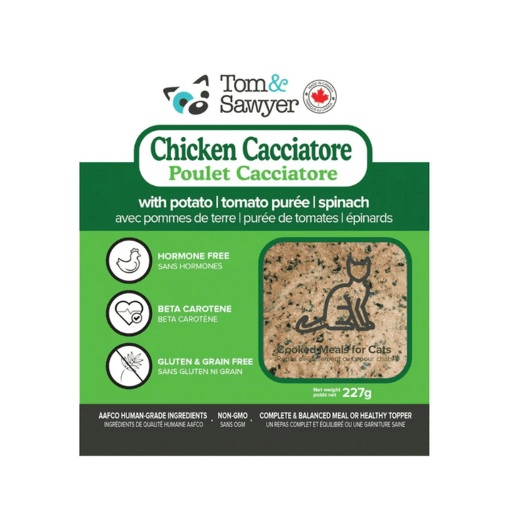 Tom & Sawyer Cat Food - Chicken Cacciatore - Toronto Pets