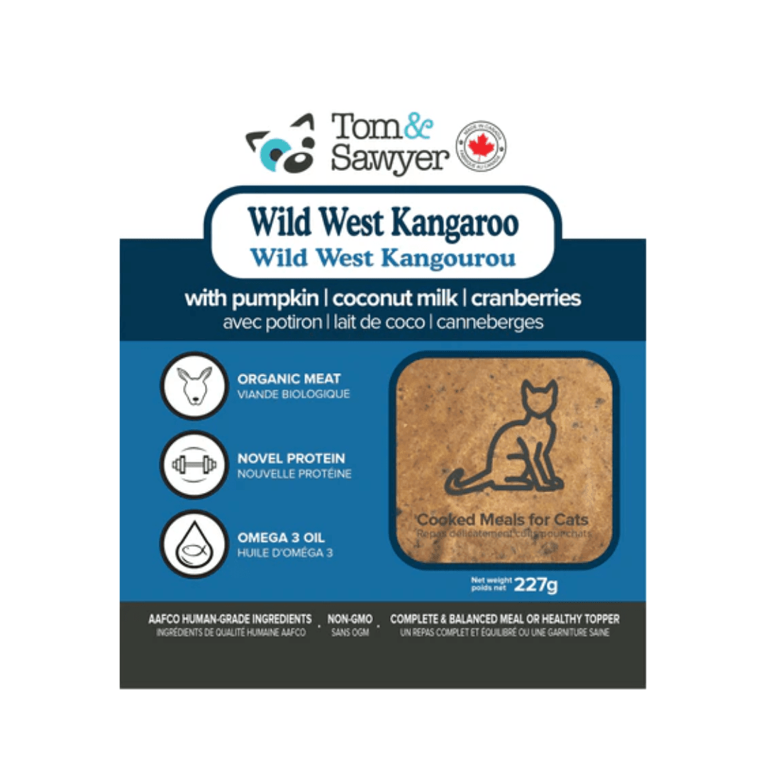 Tom & Sawyer Cat Food - Wild West Kangaroo (Half Pack) - Toronto Pets