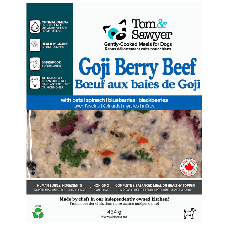 Tom & Sawyer Dog Food - Goji Berry Beef - Toronto Pets