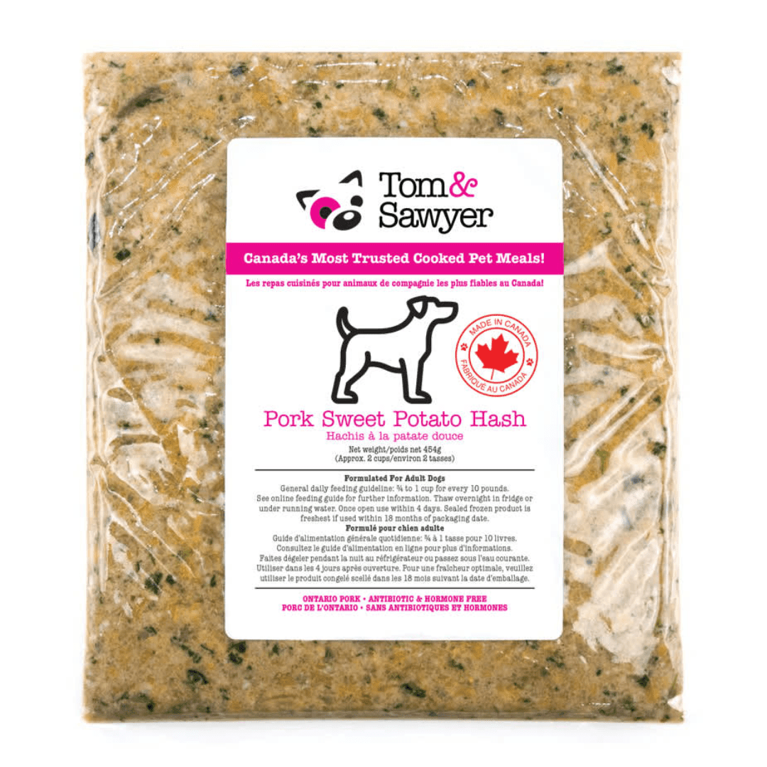 Tom & Sawyer Dog Food - Pork Sweet Potato Hash - Toronto Pets