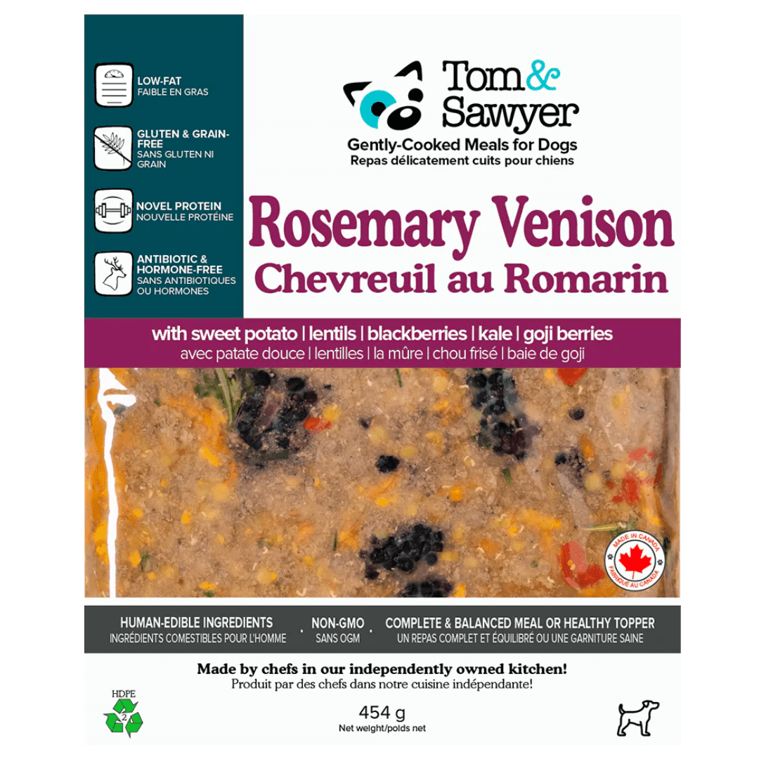 Tom & Sawyer Dog Food - Rosemary Venison - Toronto Pets