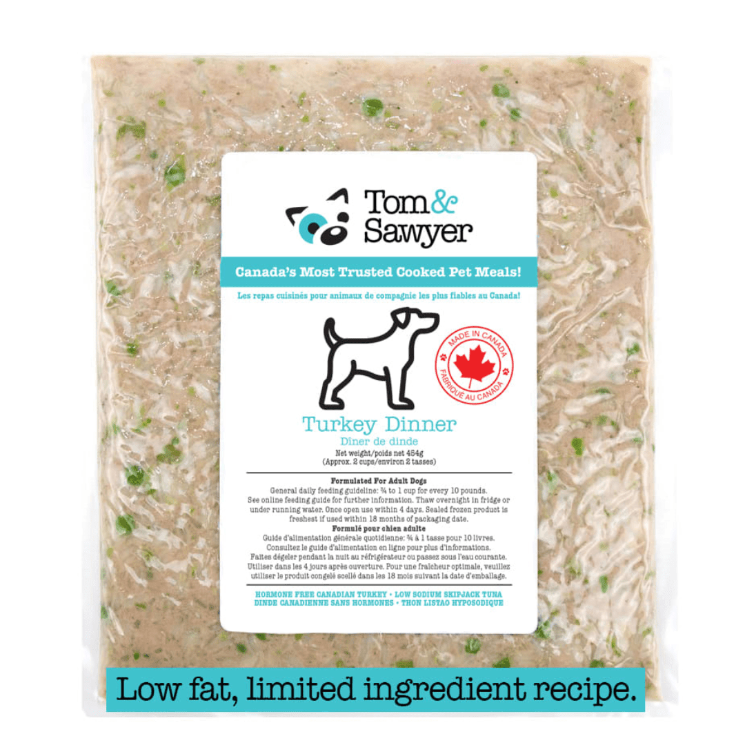 Tom & Sawyer Dog Food - Turkey Dinner - Toronto Pets