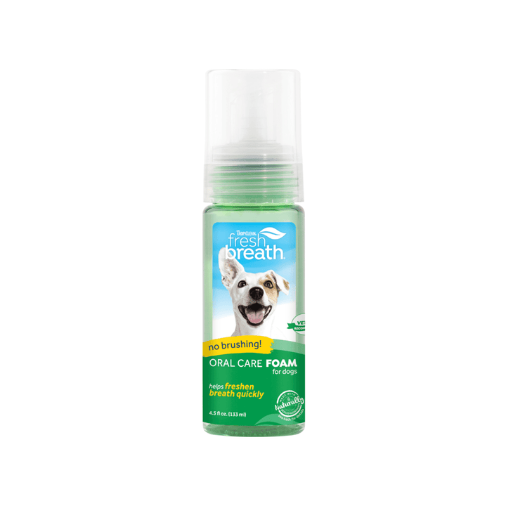 Tropiclean Dog Dental Care - Fresh Breath Oral Care Foam - Toronto Pets