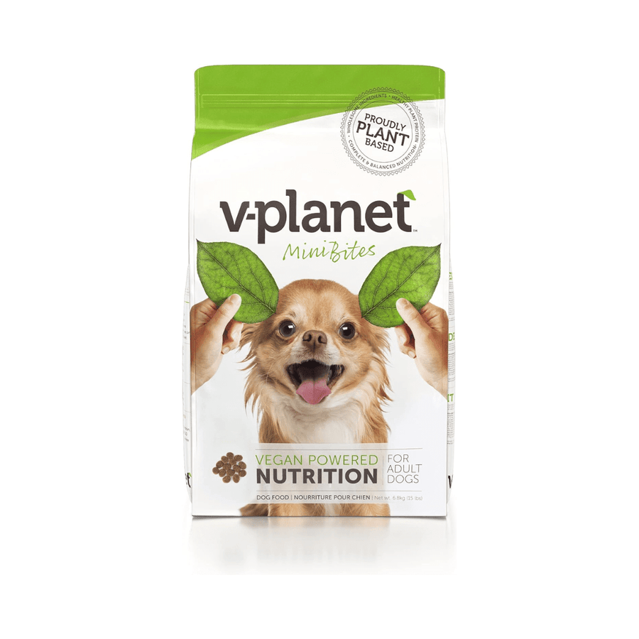 V - Planet Dry Dog Food - Vegan Mini Bites for Small Dogs - Toronto Pets