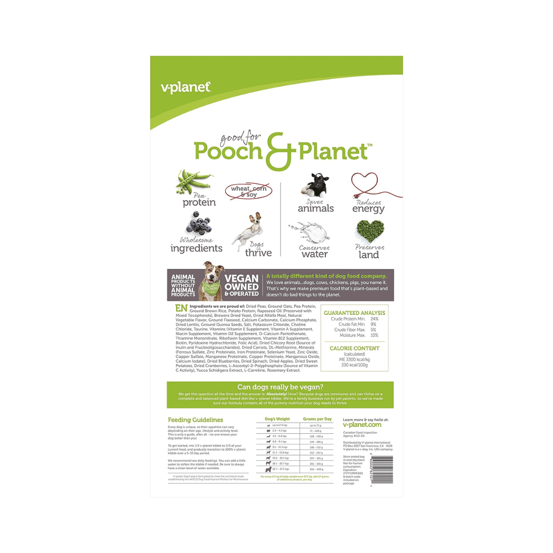 V - Planet Dry Dog Food - Vegan Regular - Toronto Pets