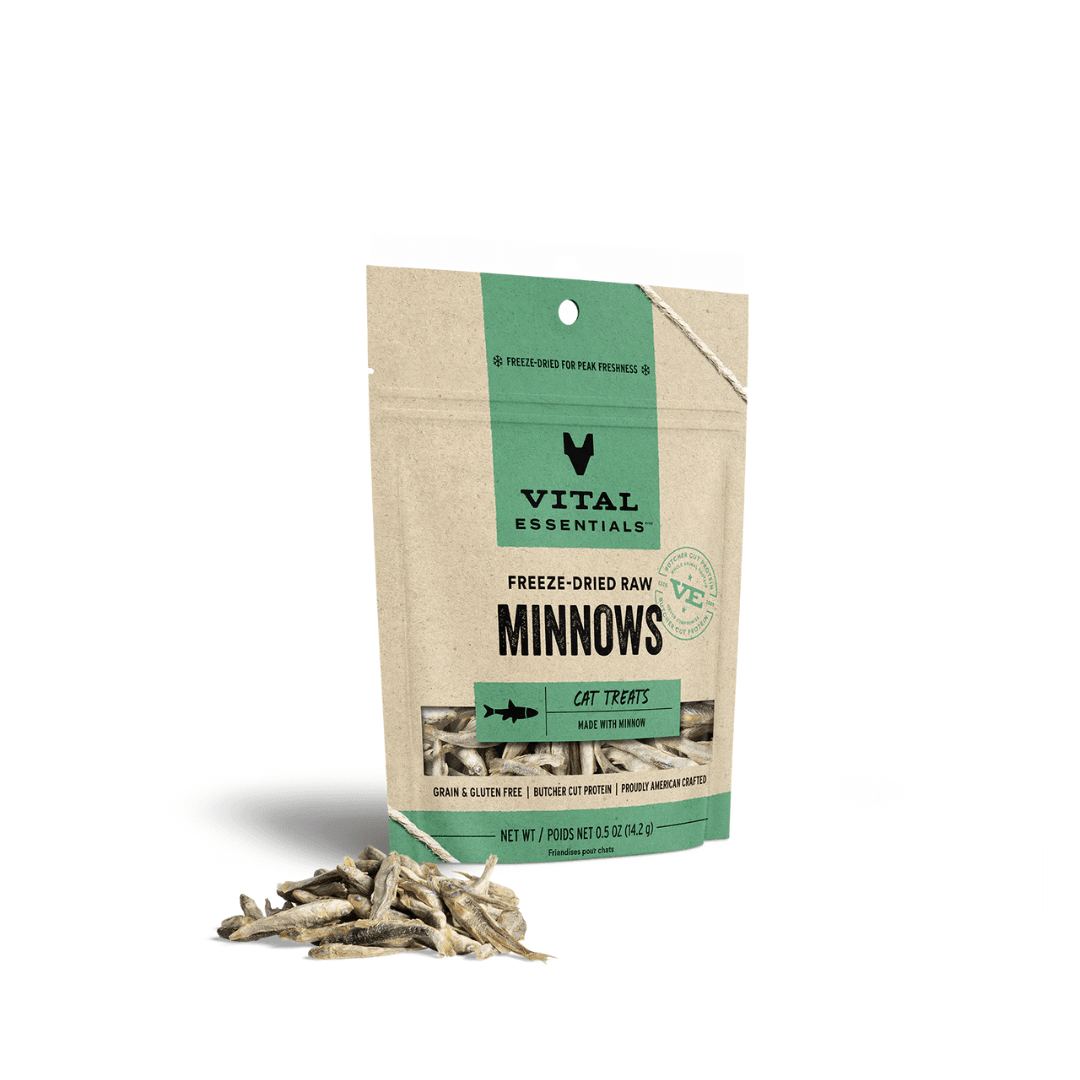 Vital Essentials Cat Treats - Freeze - Dried Raw Minnows - Toronto Pets