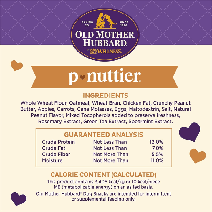 Wellness Dog Treats - Old Mother Hubbard Classic P - Nuttier Biscuits - Toronto Pets