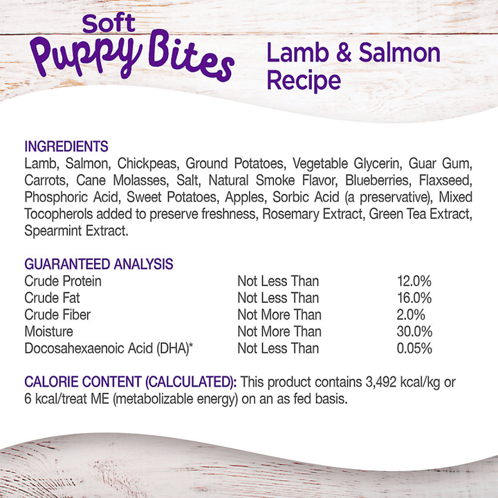 Wellness Soft Puppy Treats - Lamb & Salmon Bites - Toronto Pets