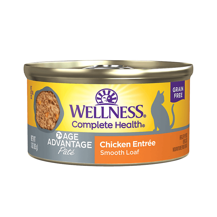 Wellness Wet Cat Food - Complete Health Age Advantage Chicken Entree Canned - Toronto Pets