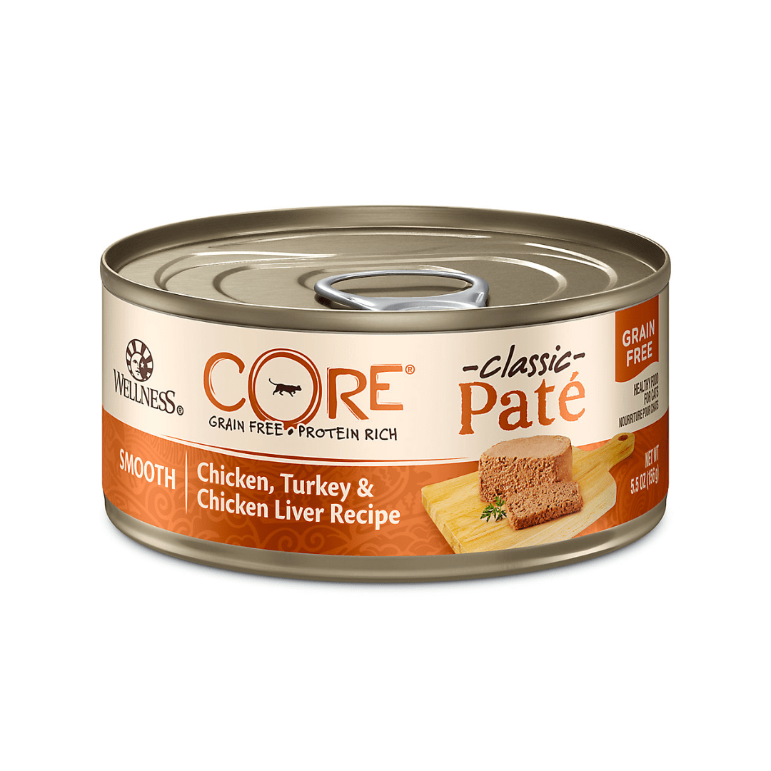 Wellness Wet Cat Food - Core Chicken, Turkey & Chicken Liver Pate Canned - Toronto Pets