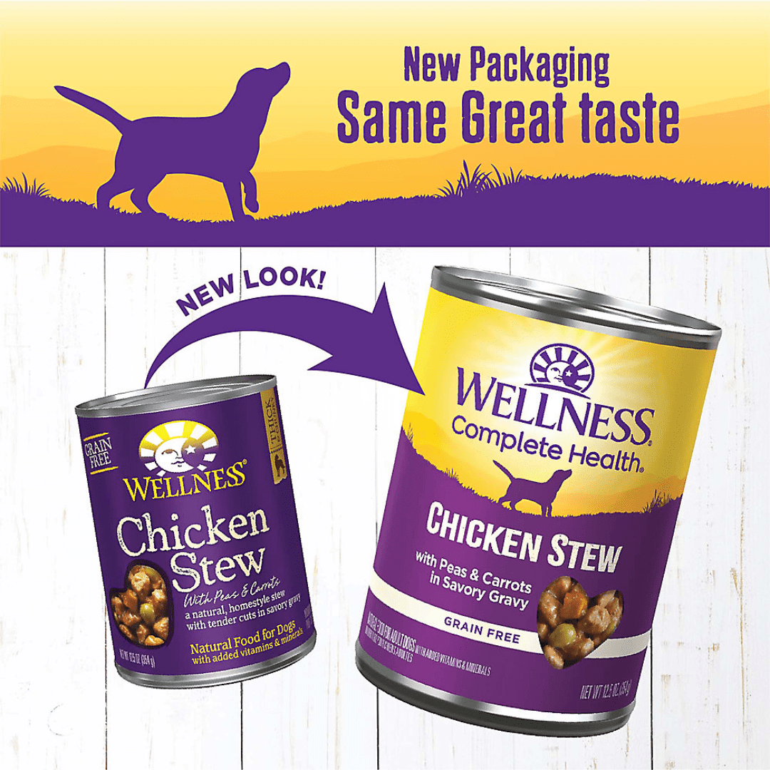 Wellness Wet Dog Food - Chicken Stew Canned - Toronto Pets