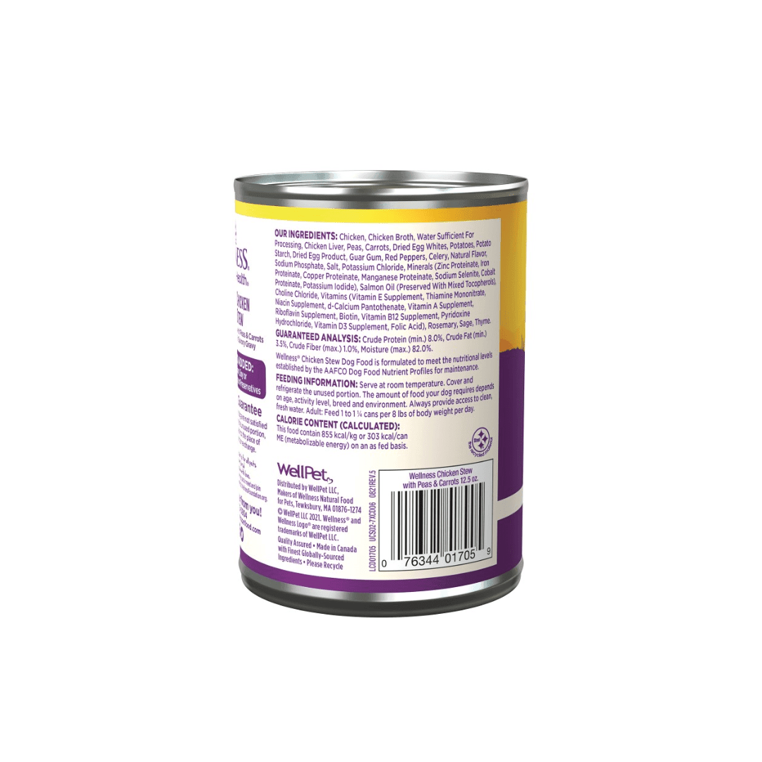 Wellness Wet Dog Food - Chicken Stew Canned - Toronto Pets