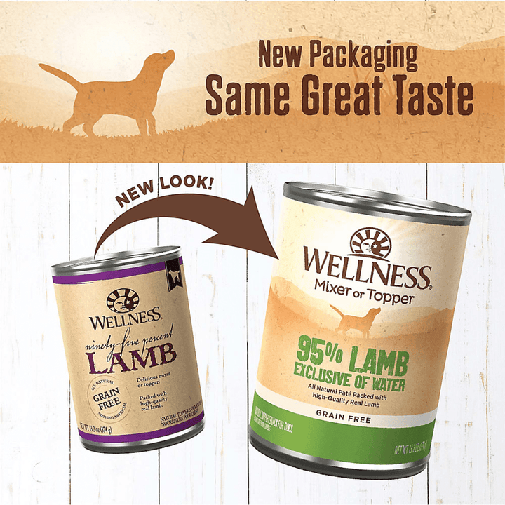 Wellness Wet Dog Food - Grain - Free 95% Lamb - Toronto Pets