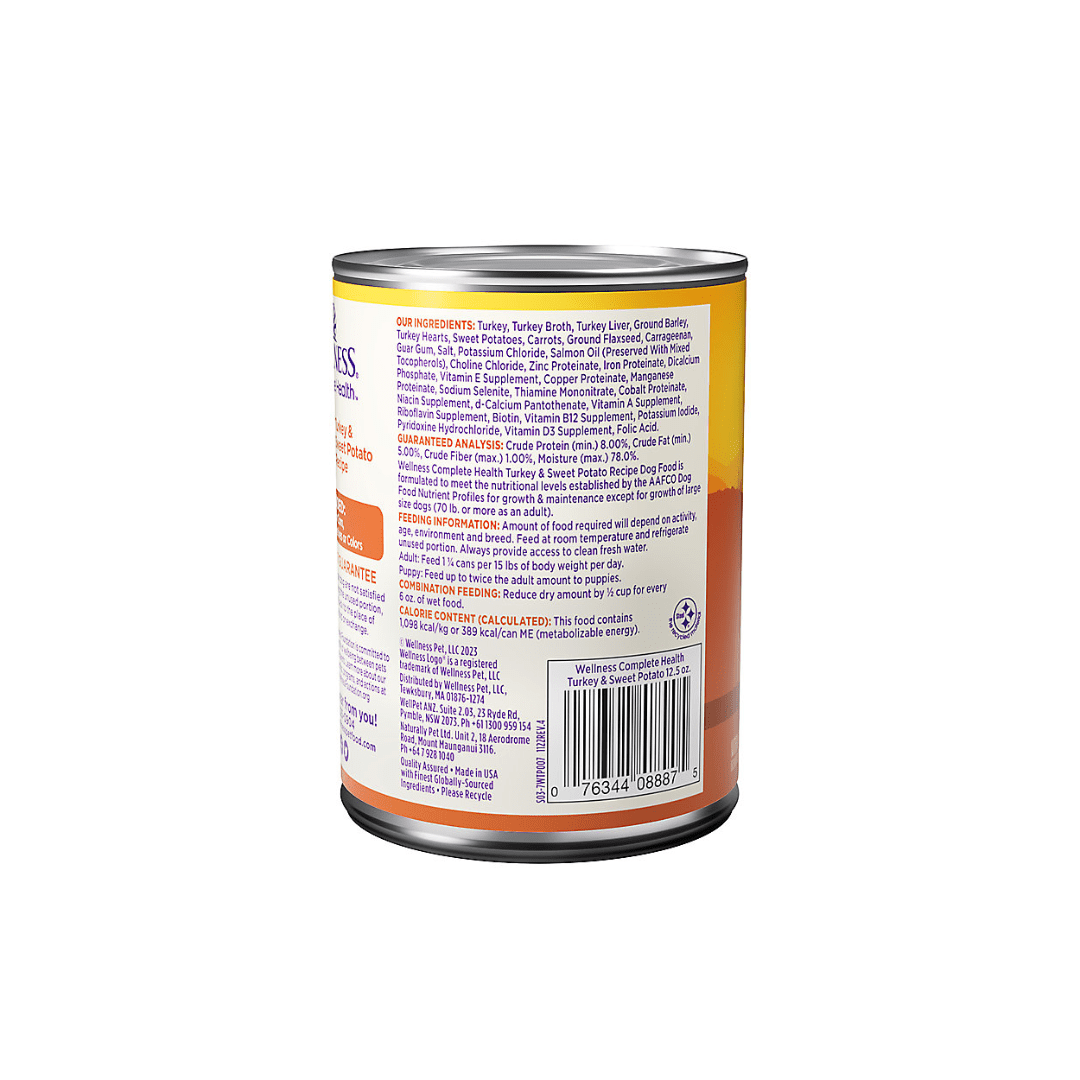 Wellness Wet Dog Food - Turkey & Sweet Potato Canned - Toronto Pets