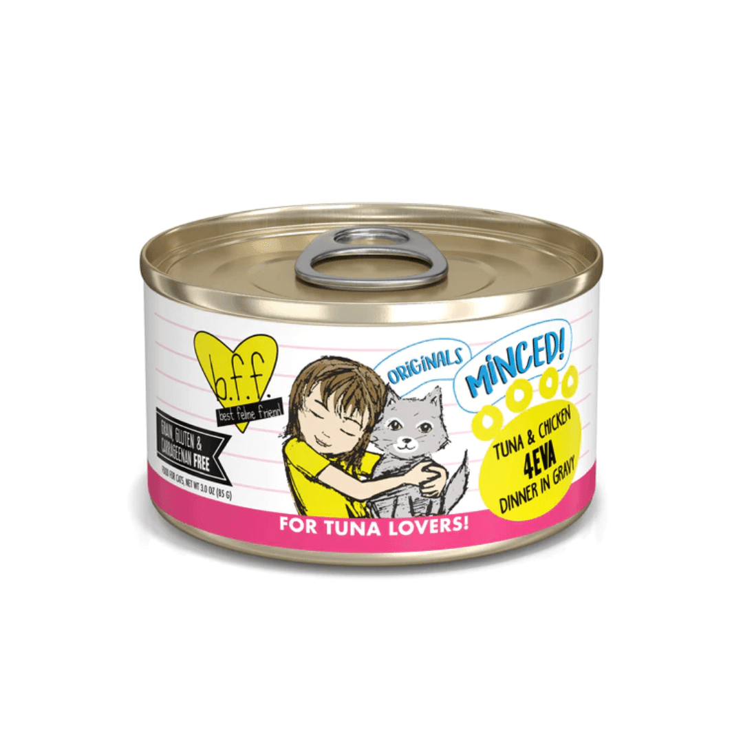 Weruva Cat Wet - BFF Minced Tuna & Chicken 4Eva in Gravy Canned - Toronto Pets